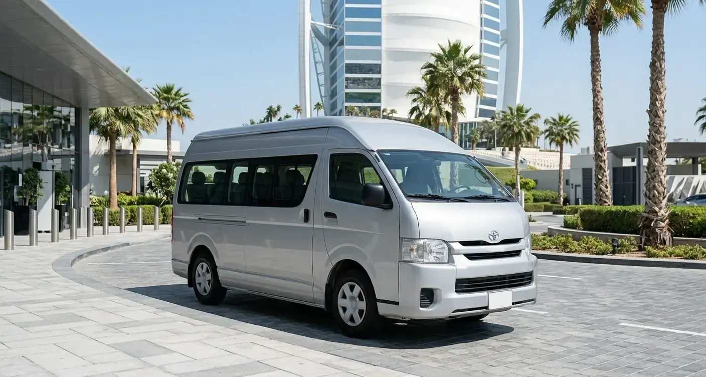 12 Seater Toyota Hiace Van
