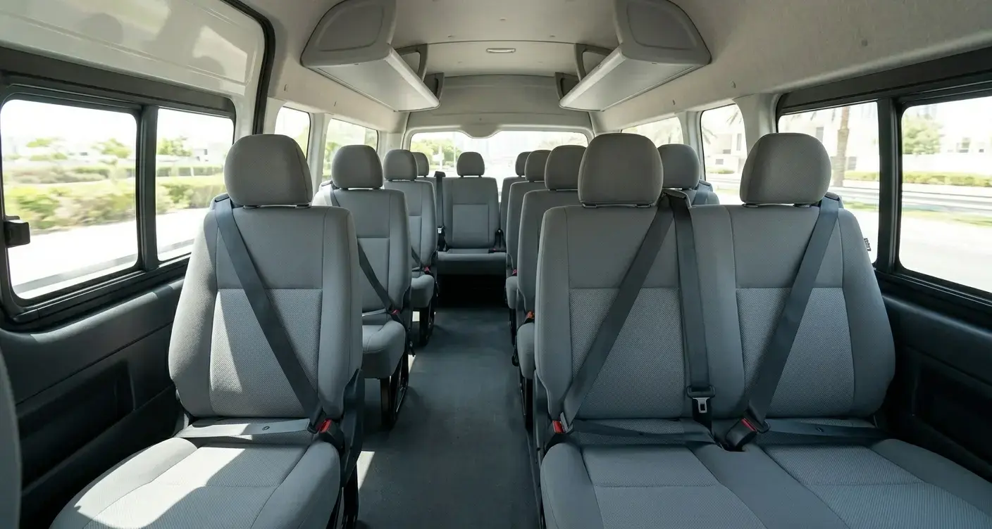 15 Seater Toyota Hiace Van Rental