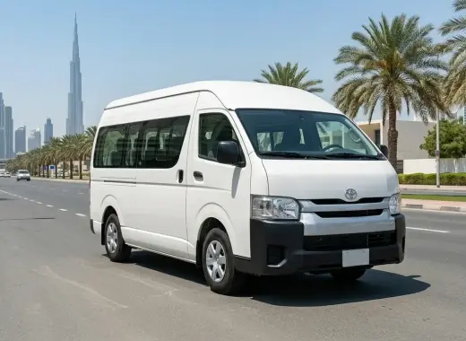 15 Seater Toyota Hiace Van Rental