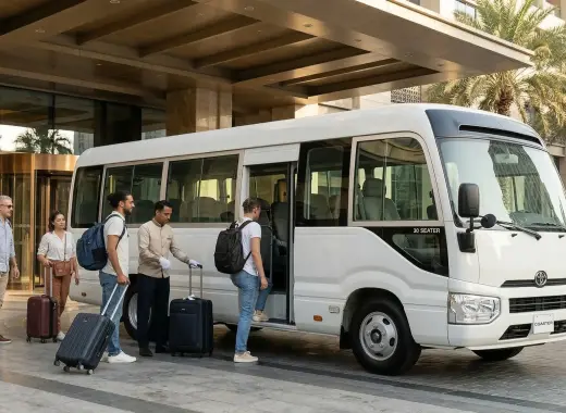 30 Seater Toyota Coaster Minibus