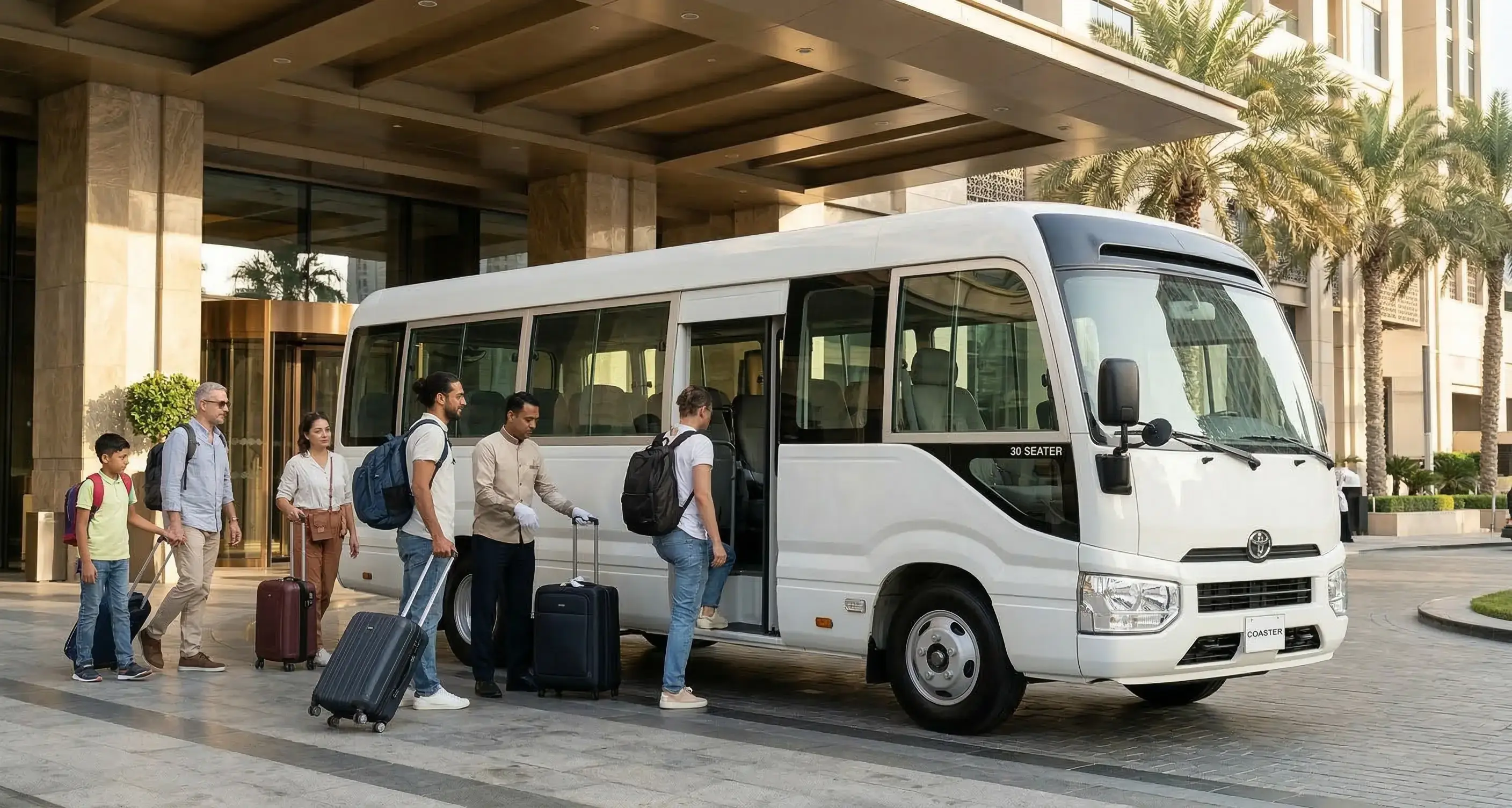 30 Seater Toyota Coaster Minibus