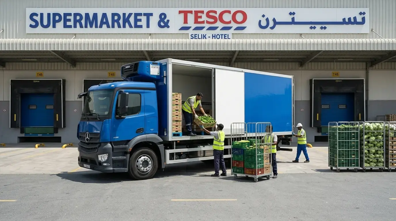 Mercedes 10 Ton Chiller Truck