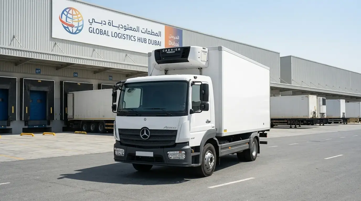 Mercedes 7 Ton Chiller Truck