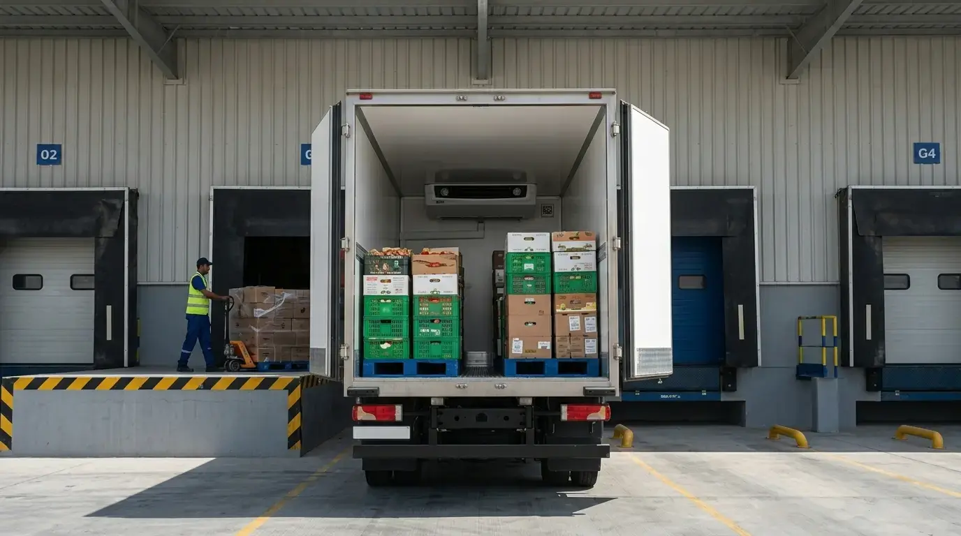 Mercedes 7 Ton Chiller Truck