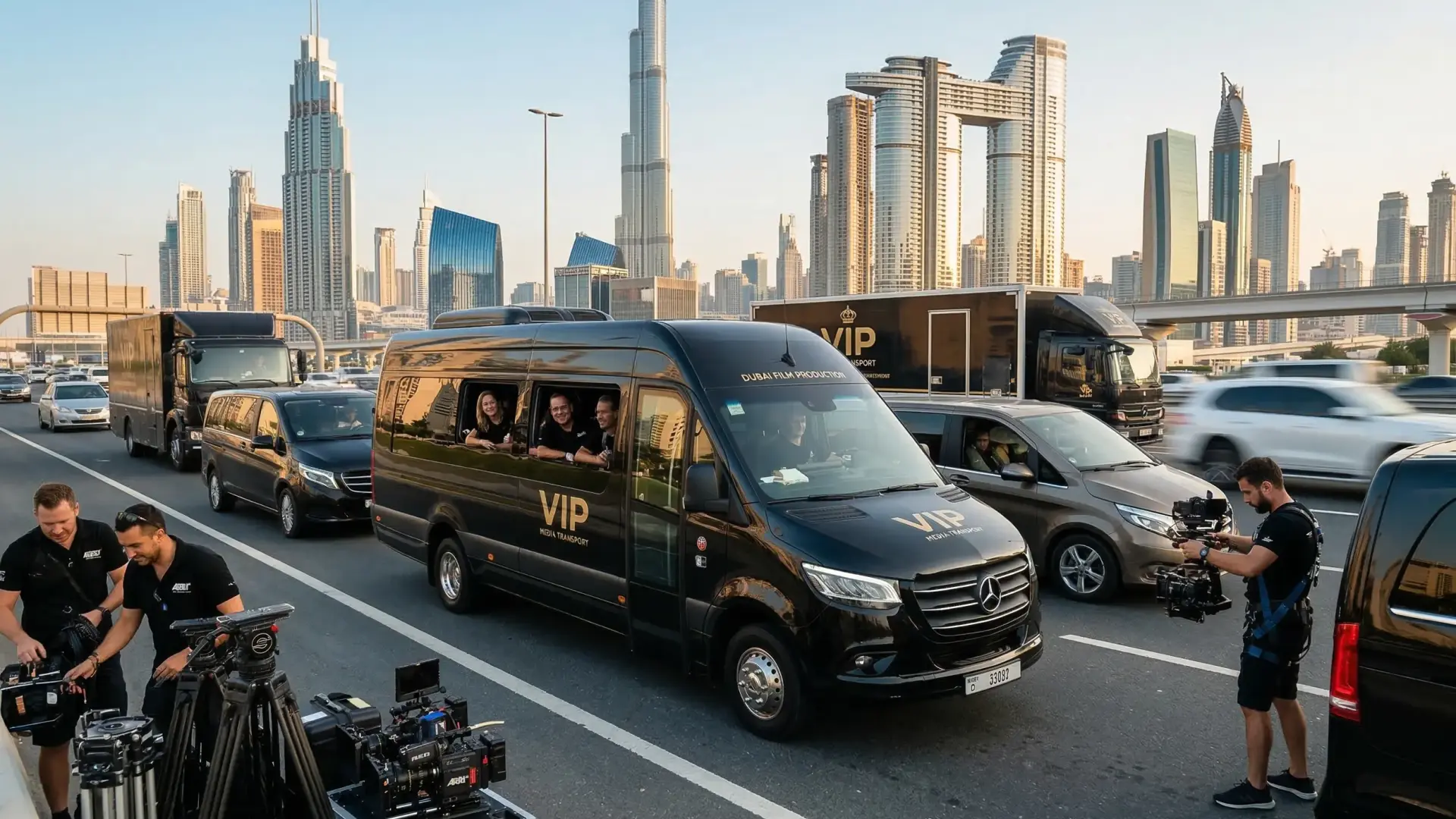 Film and Photography Transport Services in Dubai
