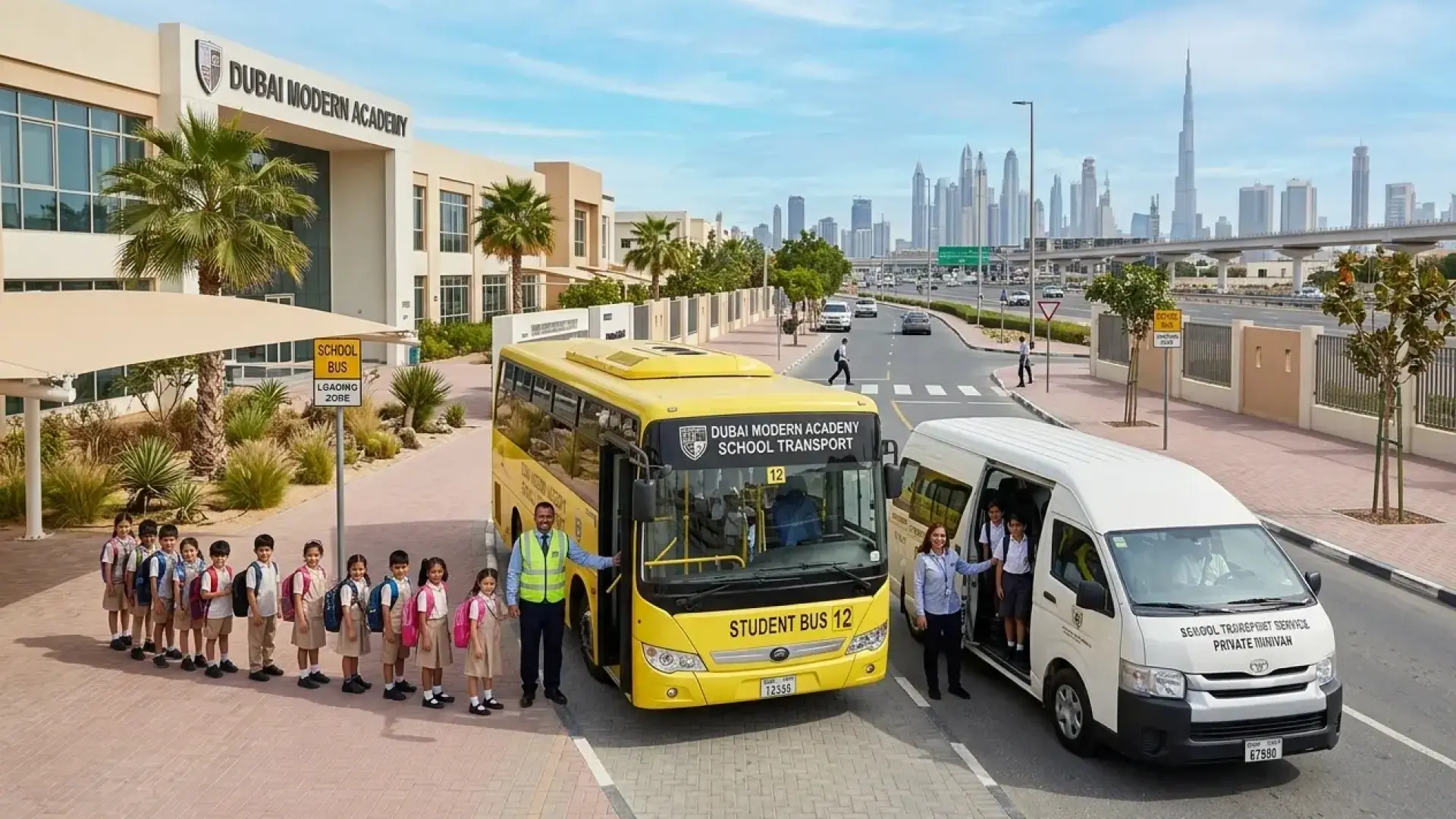 School Transport Services in Dubai and UAE